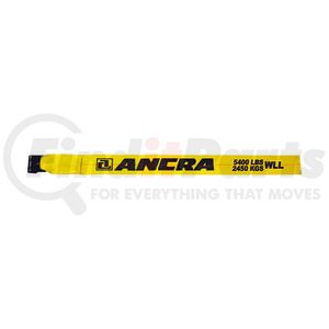Ancra 43795-10-30 Winch Strap Winch Strap - 4 in. x 360 in., Polyester, with Flat Hook