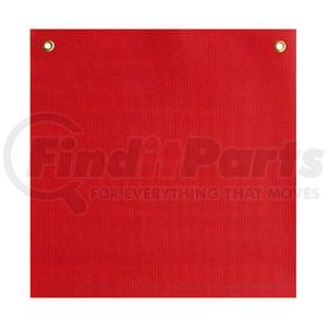 Ancra 49893-12 Safety Flag Safety Flag - 18 in. x 18 in., Red Mesh, with Grommets