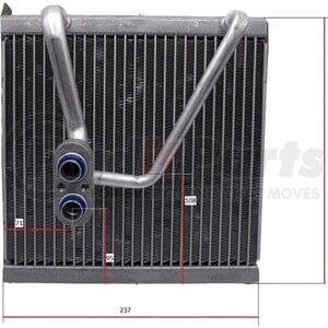 Global Parts Distributors 4712302 A/C Evaporator Core gpd Evaporator 4712302