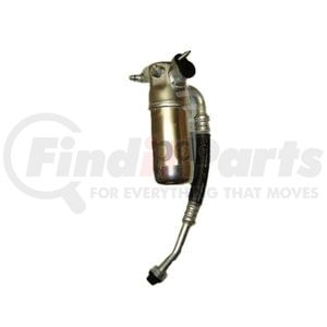 Global Parts Distributors 4811598 A/C Accumulator with Hose Assembly gpd Accumulator/ Filter 4811598
