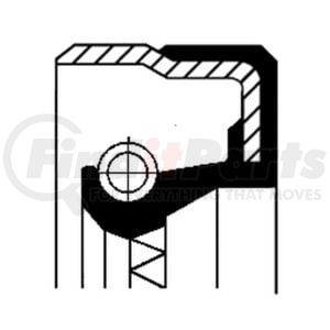 Corteco 82033874 Wheel Hub Gasket Wheel Hub Gasket