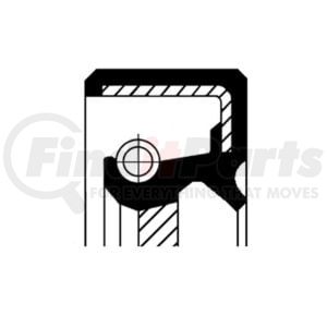 Corteco 82036479 Engine Crankshaft Seal Engine Crankshaft Seal