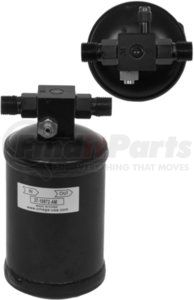37-10872-AM by OMEGA ENVIRONMENTAL TECHNOLOGIES - A/C Receiver Drier - 3 in. x 6.25 in. #6 Mor x #6 Mor with Hpr Side Port