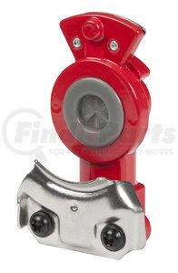 81-0011-R by GROTE - Gladhand, Emergency, Red, Stainless Steel Plate, W/ Filter, Polyseal