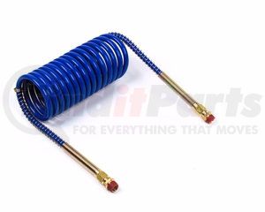 81-0020-B by GROTE - 20' Coiled Air Single With 12" Leads, Blue