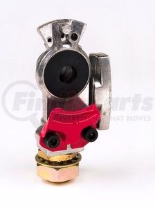 81-0001-SBR by GROTE - Shutoff Gladhand, 3/8" Bulkhead, Red