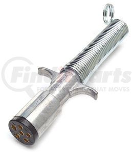 82-2006 by GROTE - Heavy Duty 6-Way Trailer Connector - Plug With Guard