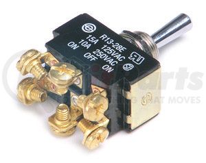 82-2122 by GROTE - Toggle Switch - Heavy Duty, On/Off/On, 15A, 6 Screw