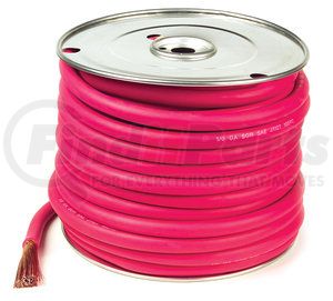 82-6703 by GROTE - Battery Cable - Red, 100 ft. Length, 0.525" OD, 1/0 GA, SGR Type