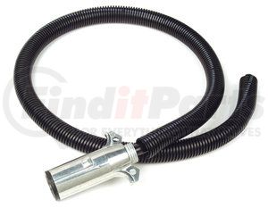 83-8030-3 by GROTE - Nylon Split Flex Tubing, Black, 1/4, 500'