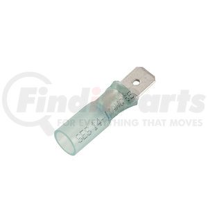 84-2430 by GROTE - Heat Shrink Male Disconnect, 16; 14 Ga, .250", Pk 15