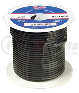 87-4002 by GROTE - Primary Wire, 8 Gauge, Black 100 Ft Spool