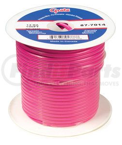 87-7014 by GROTE - Primary Wire, 14 Ga, Pink, 100 Ft Spool