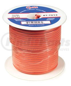 87-8012 by GROTE - Primary Wire, 16 Gauge, Orange, 100 Ft Spool