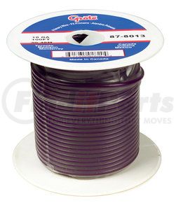 87-8013 by GROTE - Primary Wire, 16 Gauge, Purple, 100 Ft Spool