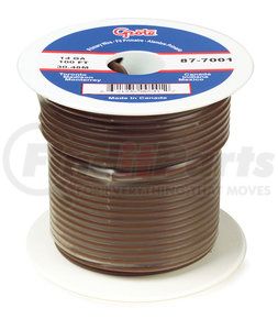88-9001 by GROTE - Primary Wire, 18 Gauge, Brown, 1000 Ft Spool
