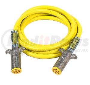 81-2015-S by GROTE - Iso Straight Cord 15', w/ 12" Leads, Yellow Cable