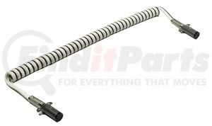 81-2215-DS by GROTE - Liftgate Cable; Coiled, Dual & Single Pole, 15', W 12" Leads