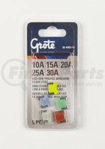 82-ANS-I-5 by GROTE - Low Profile Miniature Blade, LED Fuse Assortment, 5 Pk