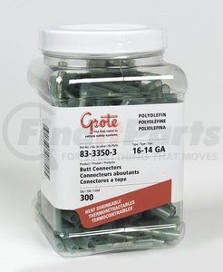 83-3350-3 by GROTE - Hs Butt, Poly, 16; 14 Ga Pk 300, Jar