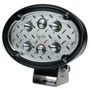 63F81-5 by GROTE - Trilliant Oval LED Work Light - Flood, Hard Shell SuperSeal w/ Pigtail, Multi Pack