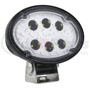 64W91 by GROTE - Trilliant Oval LED Work Lights, Close Range, 3000 Lumens, Hard Shell Superseal, 9-32V