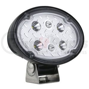 64W01 by GROTE - Trilliant Oval LED Work Lights, Long Range, 2000 Lumens, Deutsch, 9-32V