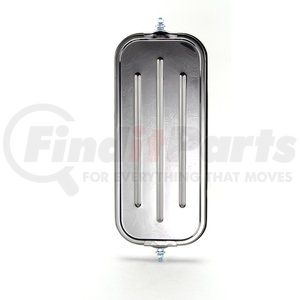 16093 by GROTE - MIRROR,7"X16",SS,OE-STY,FLATRIBBED BK WC