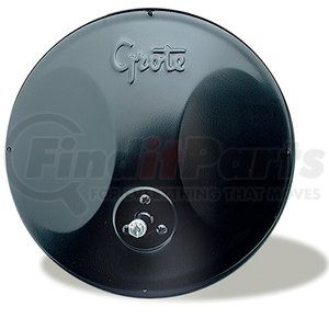 12172 by GROTE - MIRROR,8",BLK,RND CNVX W/OFFSET BALL-STD