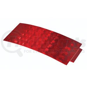 41152 by GROTE - 1-3/4"X 3-13/16",RED,STICKON,CL "A" TAPE