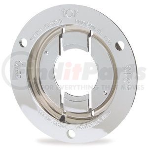 43153-3 by GROTE - Theft-Resistant Mounting Flange For 2" Round Lights - Chrome, Multi Pack