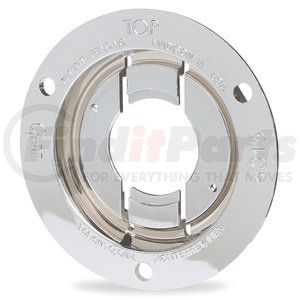 43153 by GROTE - Theft-Resistant Mounting Flange For 2" Round Lights - Chrome