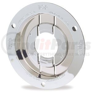 43163 by GROTE - Theft-Resistant Mounting Flange & Pigtail Retention Cap For 2½" Round Lights - Mounting Flange