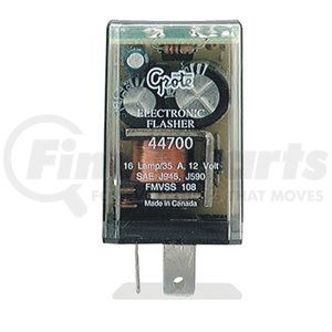 44700 by GROTE - FLASHER, 16-LAMP ELECTRONIC, 3 TERMINAL