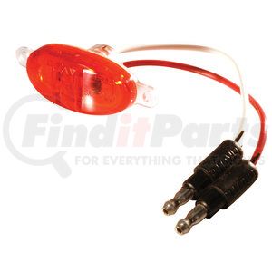 45282 by GROTE - MicroNova® LED Clearance / Marker Light - Red, Surface Mount
