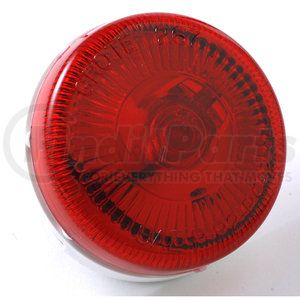 45412 by GROTE - CLR/MKR LMP,RED,RND SURFACEMNT,SNGL BULB