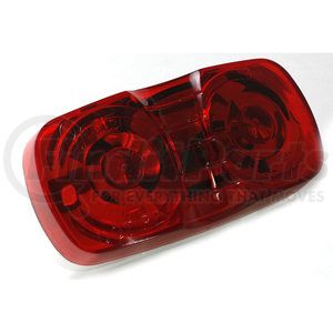 46792 by GROTE - Two-Bulb Square-Corner Clearance Marker Light - Duramold