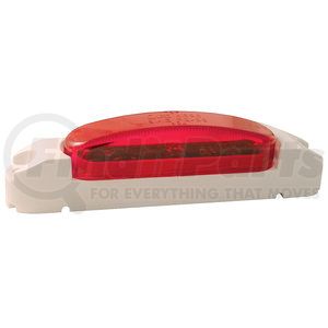46902 by GROTE - SuperNova Thin-Line LED Clearance Marker Light - White Body - Red Lens