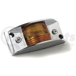 46893 by GROTE - Chrome-Armored Clearance Marker Light - Amber