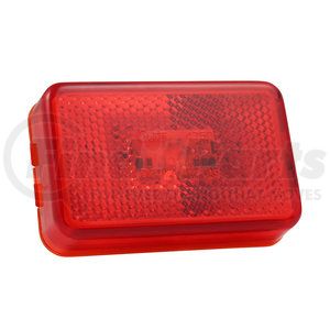 47502 by GROTE - SuperNova LED Clearance Marker Light - Red, 3" x 2", with Built-In Reflector