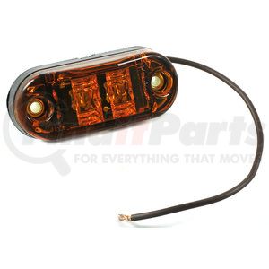 47013 by GROTE - CLR/MKR LMP,2.5",OVAL,YEL,SUPERNOVA LED