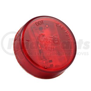 47112 by GROTE - CLR/MKR LAMP, 2", RED, SUPERNOVA LED
