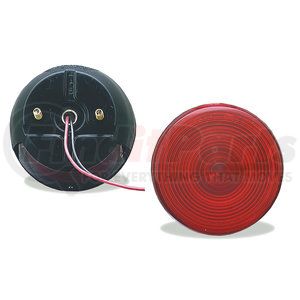 50852 by GROTE - 4" Two-Stud Stop Tail Turn Light - w/ License Window