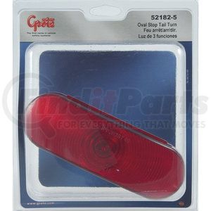 52182-5 by GROTE - STT LAMP, RED, ECONO OVAL LAMP, RETAIL PK