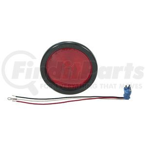 52782 by GROTE - Torsion Mount II Stop Tail Turn Light - 4", Female Pin, Red Kit (52772 + 91740 + 67000)