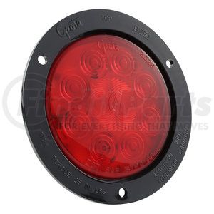 53292-3 by GROTE - SuperNova® 4" 10-Diode Pattern LED Stop / Tail / Turn Light - Black Theft-Resistant Flange, Male, Multi Pack