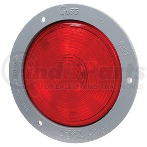 54472 by GROTE - SuperNova 4" NexGenTM LED Stop Tail Turn Light - Gray Flange, Male Pin