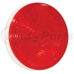 54342-3 by GROTE - Stop/Turn/Tail Light - Red, 4" Round, Female Pin Connection, 3 Diode, Bulk Pack