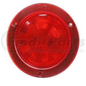 54572-3 by GROTE - SuperNova 4" NexGen LED Stop / Tail / Turn Light - Integrated Flange w/ Gasket, Hard Shell, Multi Pack