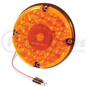 55983 by GROTE - 7" LED Stop Tail Turn Lights, Front Turn, Single Function w/ Reflex